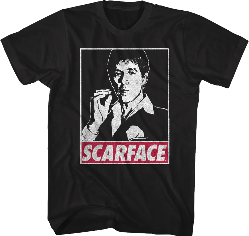 Tony Montana Sketch Scarface T-Shirt