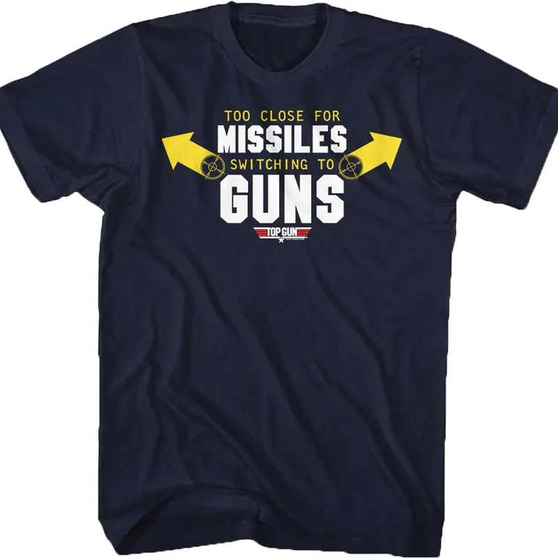 Top Gun Missiles To Guns T-Shirt