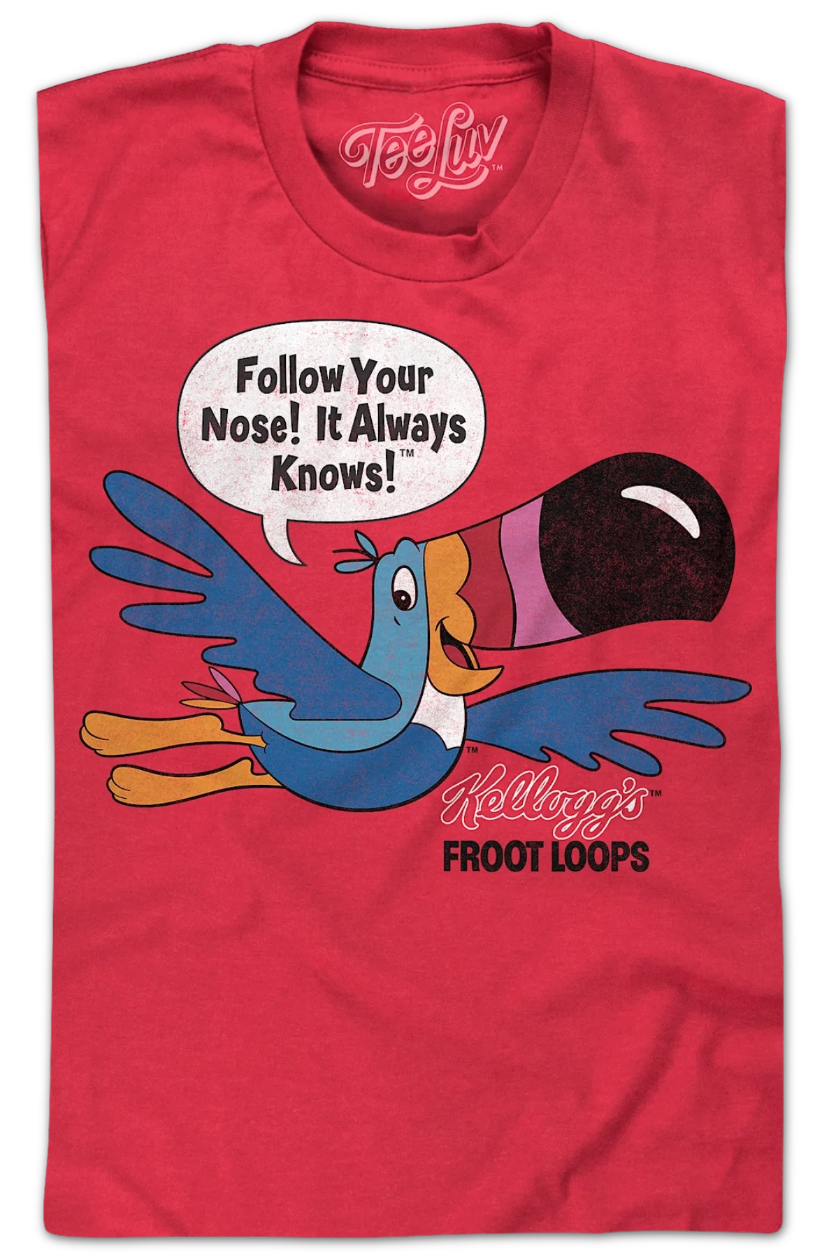 Toucan Sam Follow Your Nose Froot Loops T-Shirt - Image 2