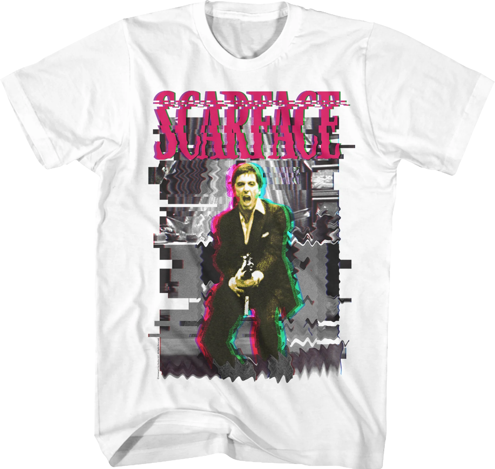 Tracking Lines Scarface T-Shirt