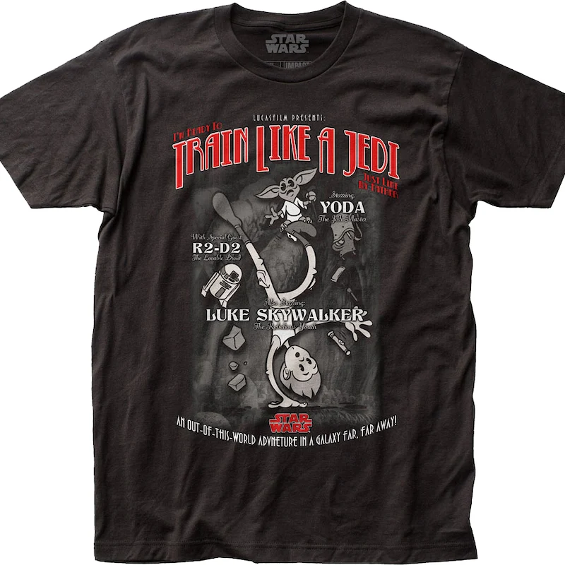 Train Like A Jedi Star Wars T-Shirt