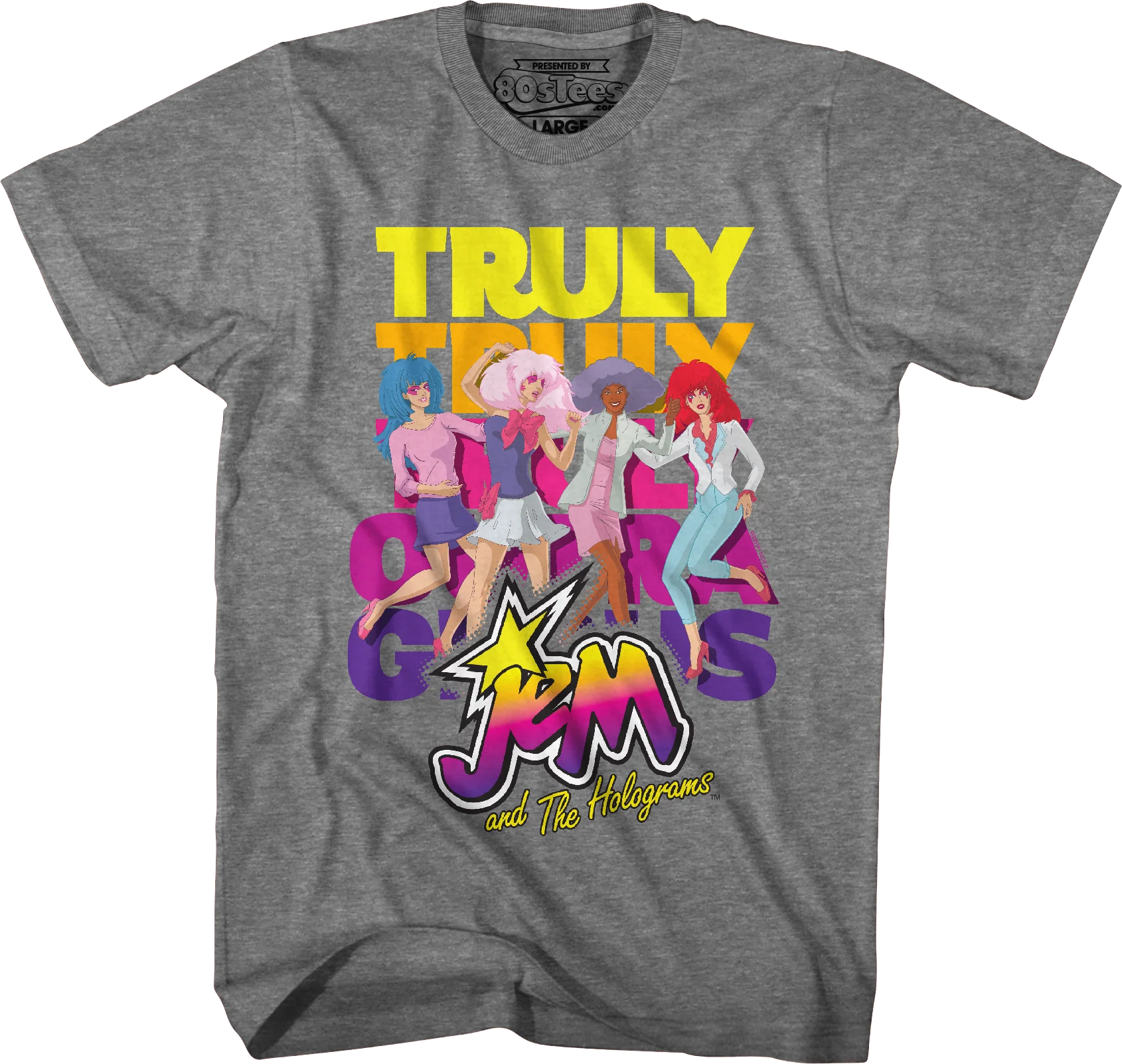 Truly Outrageous Group Pose Jem And The Holograms T-Shirt - Image 26