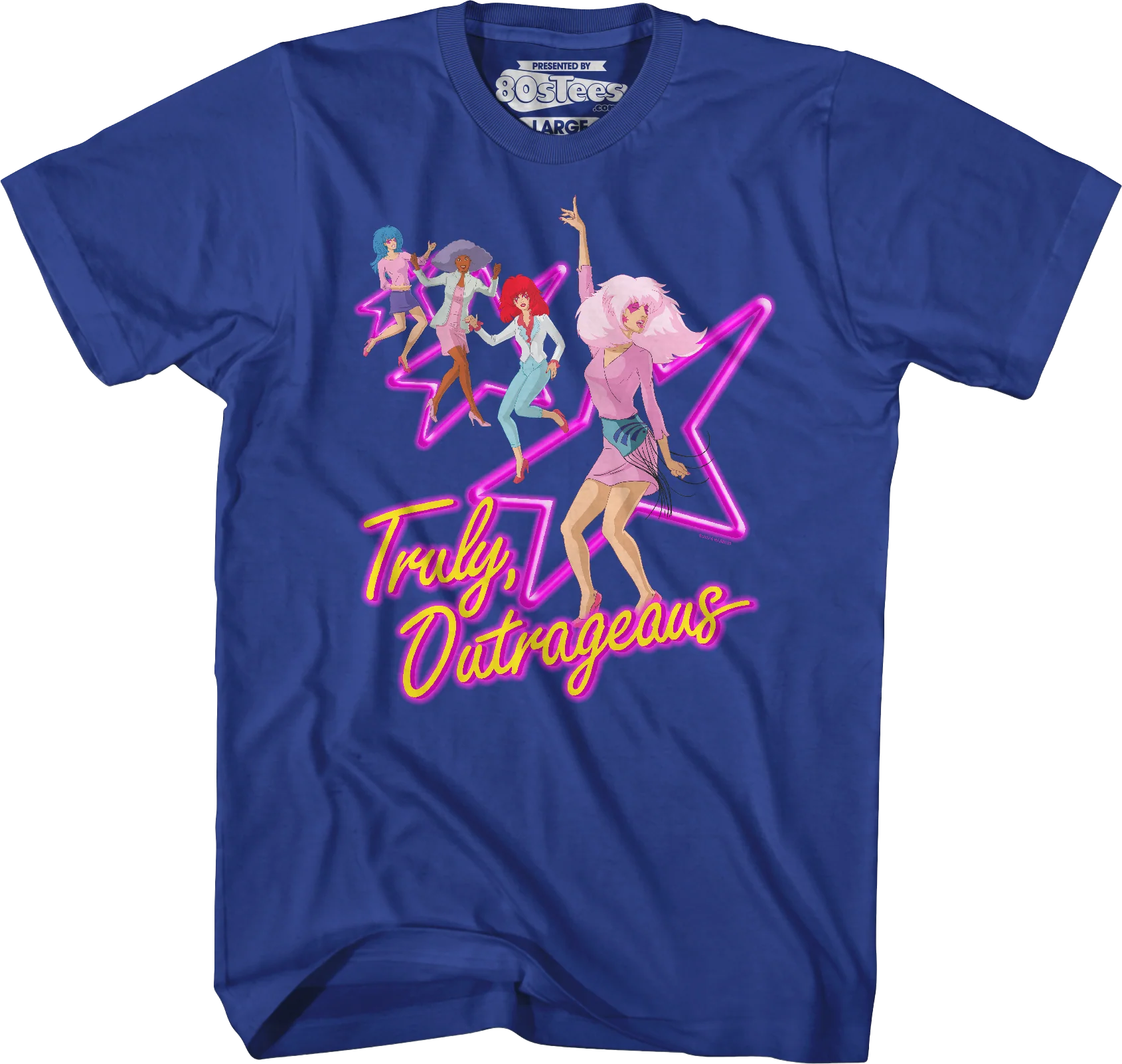 Truly Outrageous Rock Stars Jem And The Holograms T-Shirt - Image 7