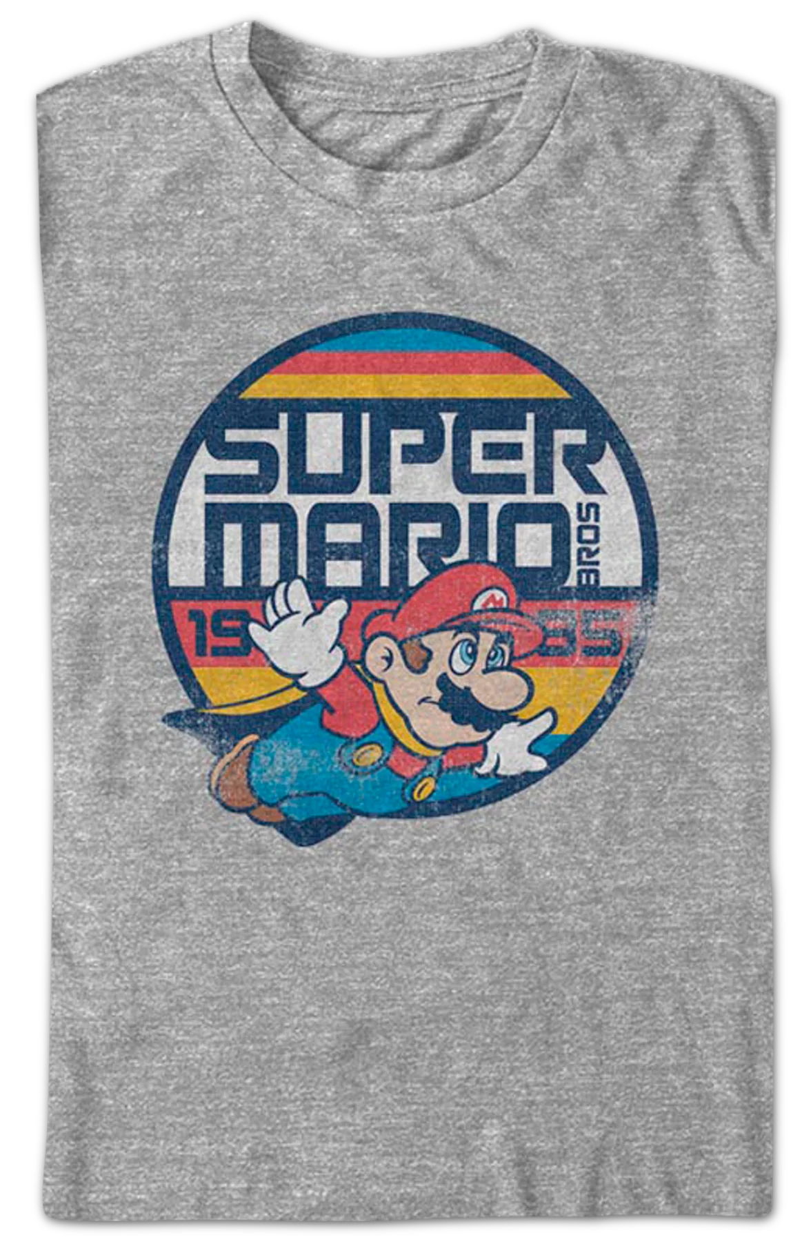 Vintage 1985 Super Mario Bros. T-Shirt - Image 2