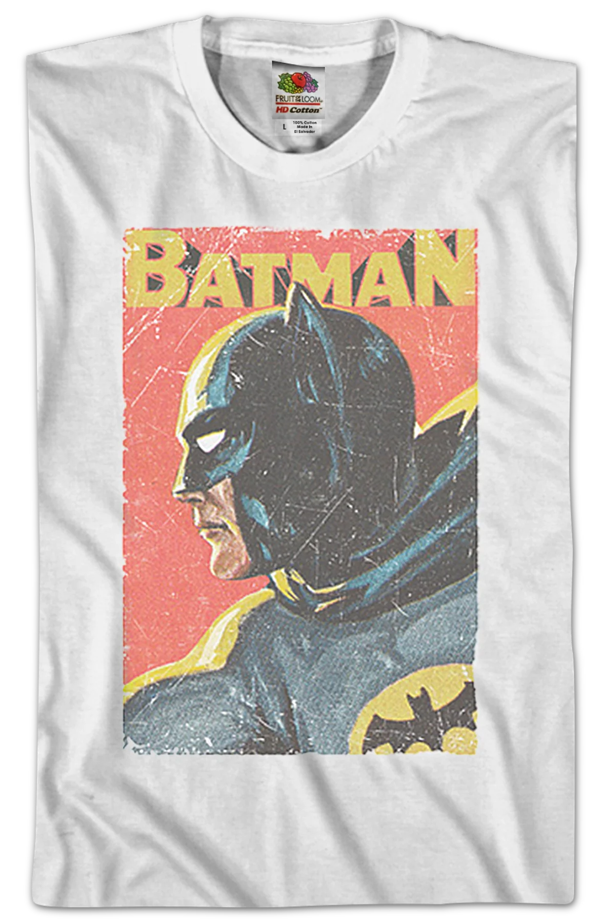 Vintage Art Batman T-Shirt - Image 2