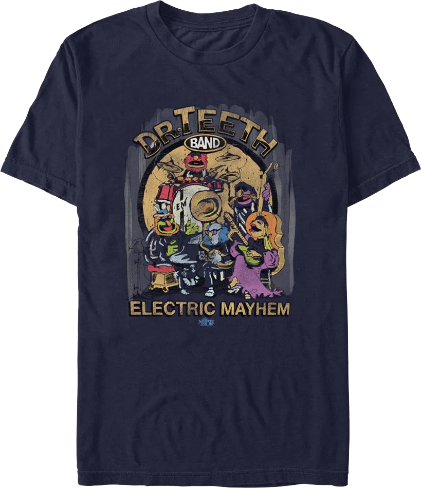 Vintage Dr. Teeth And The Electric Mayhem Muppets T-Shirt