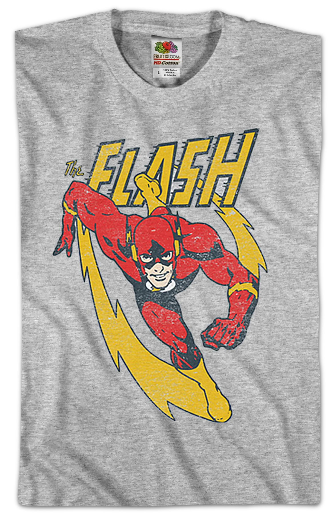Vintage Flash DC Comics T-Shirt - Image 2