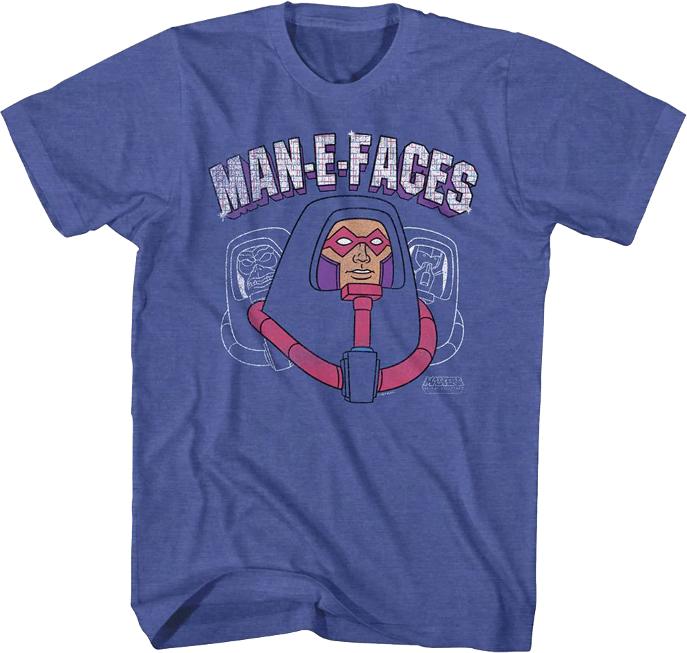 Vintage Man-E-Faces Masters of the Universe T-Shirt
