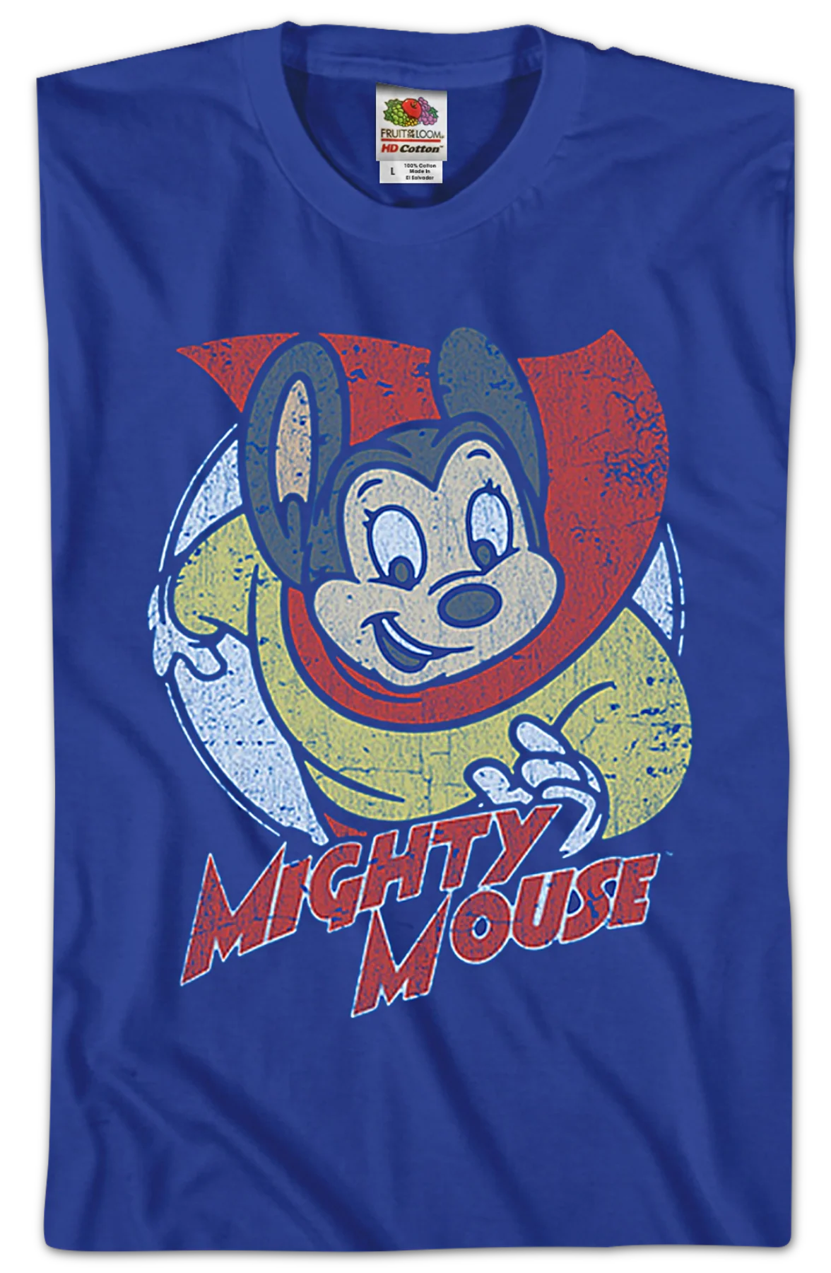 Vintage Mighty Mouse T-Shirt - Image 2