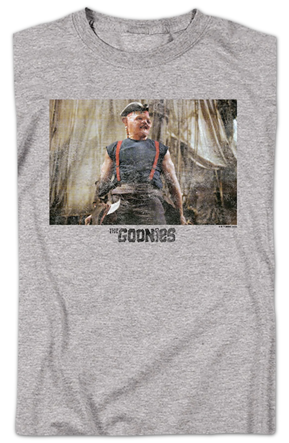 Vintage Pirate Sloth Goonies T-Shirt - Image 2
