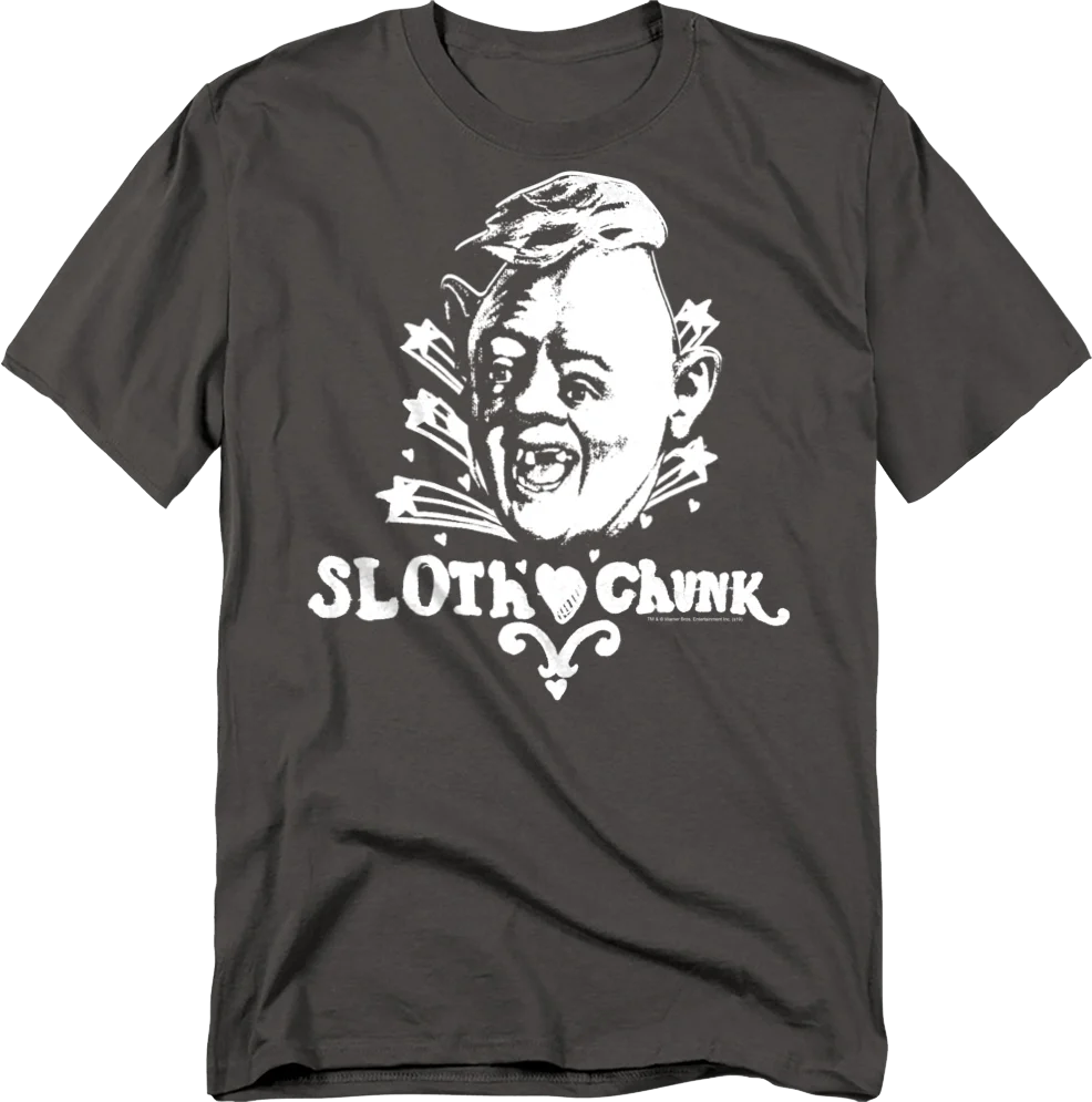 Vintage Sloth Loves Chunk Goonies T-Shirt