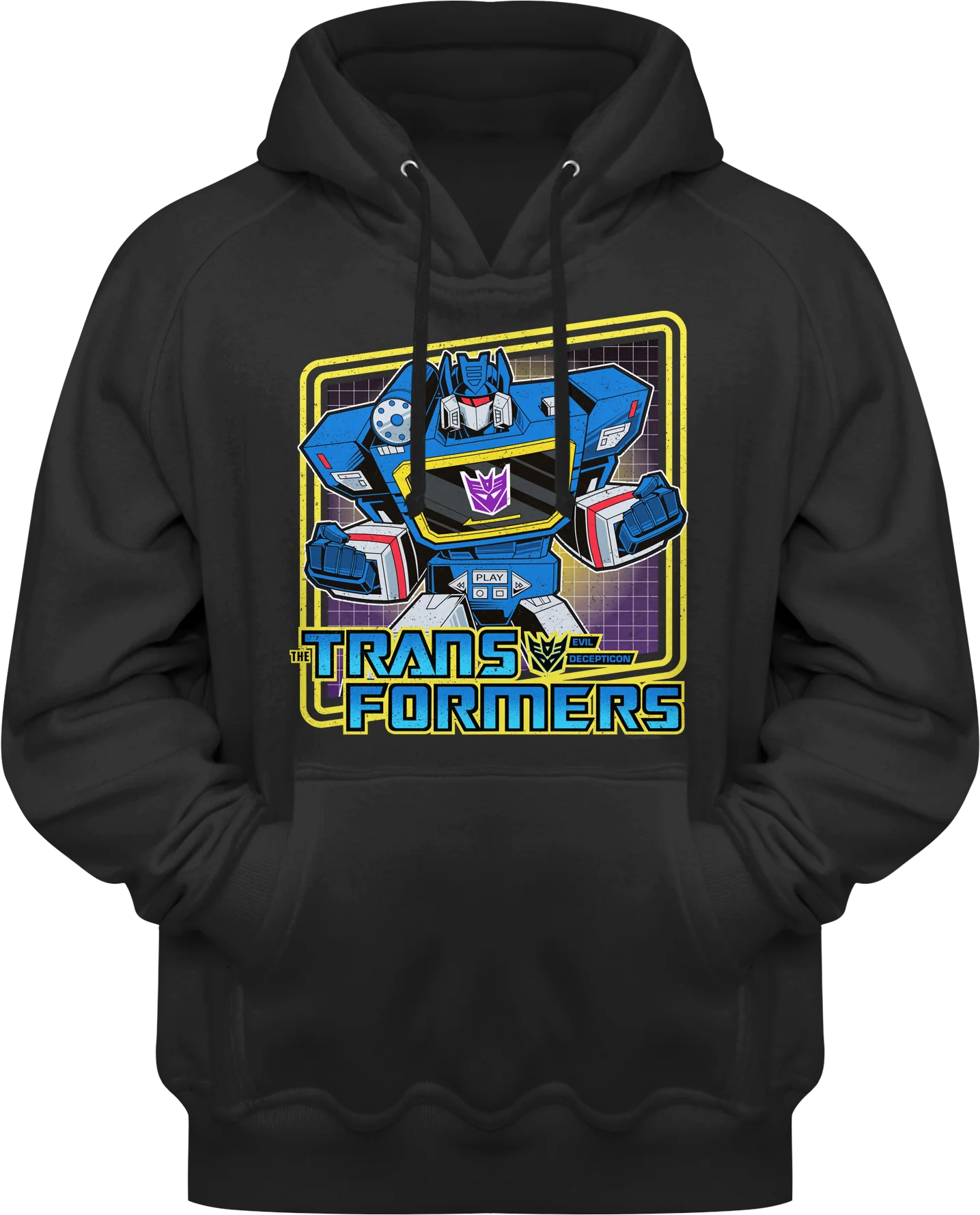 Vintage Soundwave Transformers Pullover Hoodie