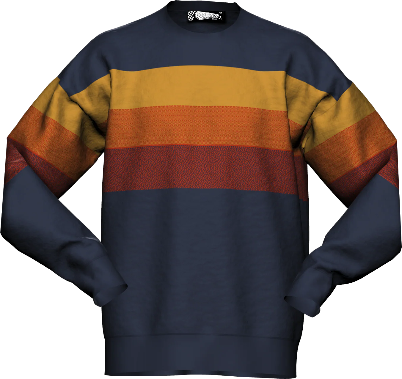 Vintage Stripes Knitted Sweater