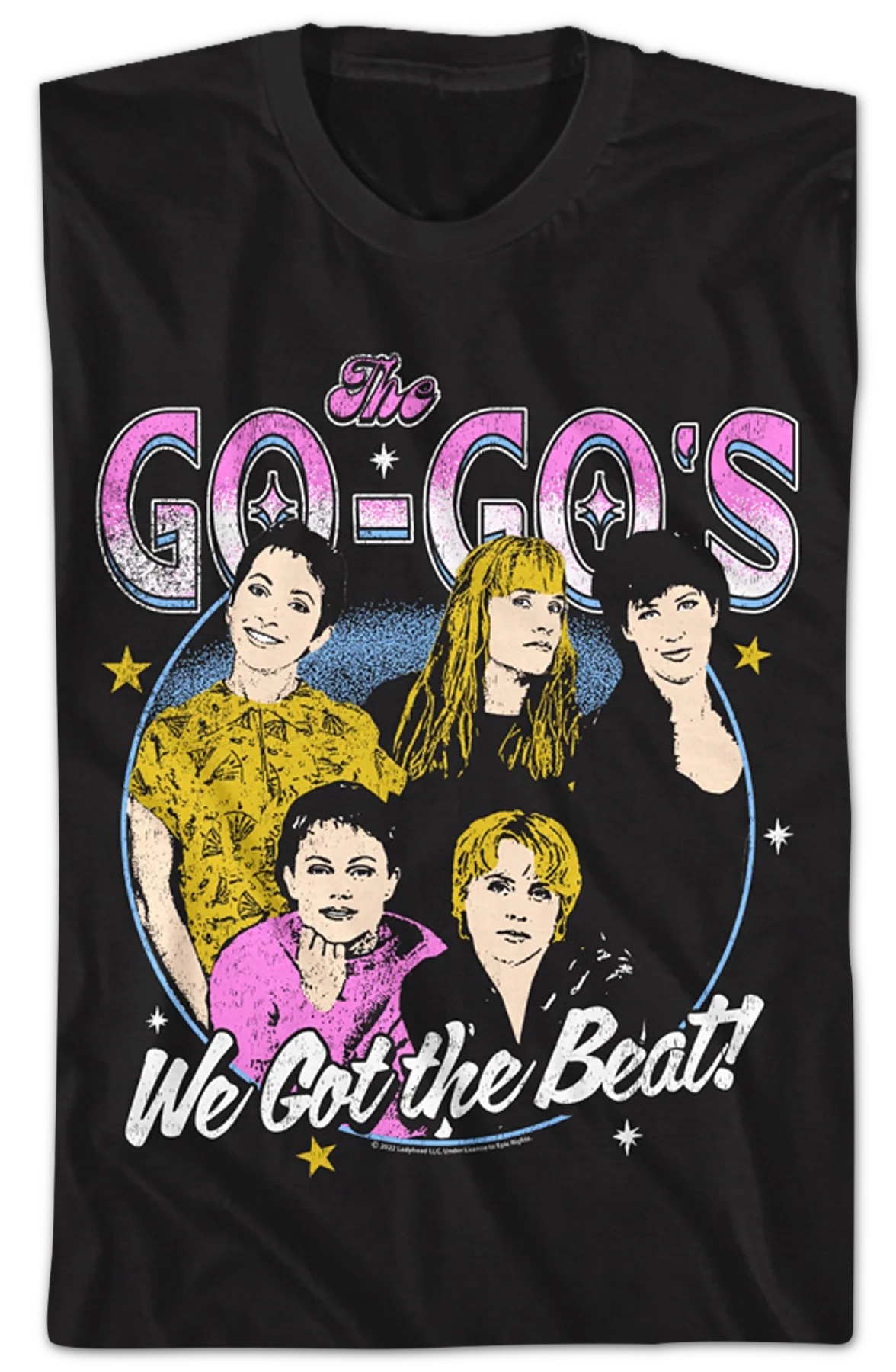 Vintage We Got The Beat Go-Go's T-Shirt - Image 2