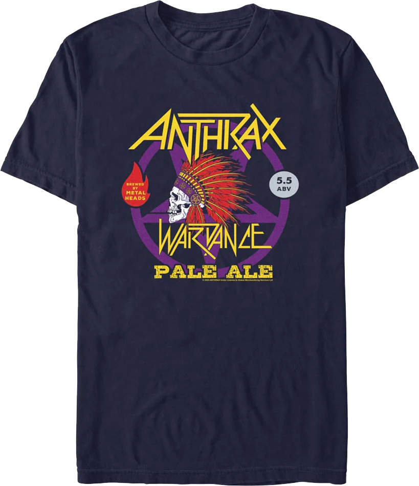Wardance Pale Ale Anthrax T-Shirt