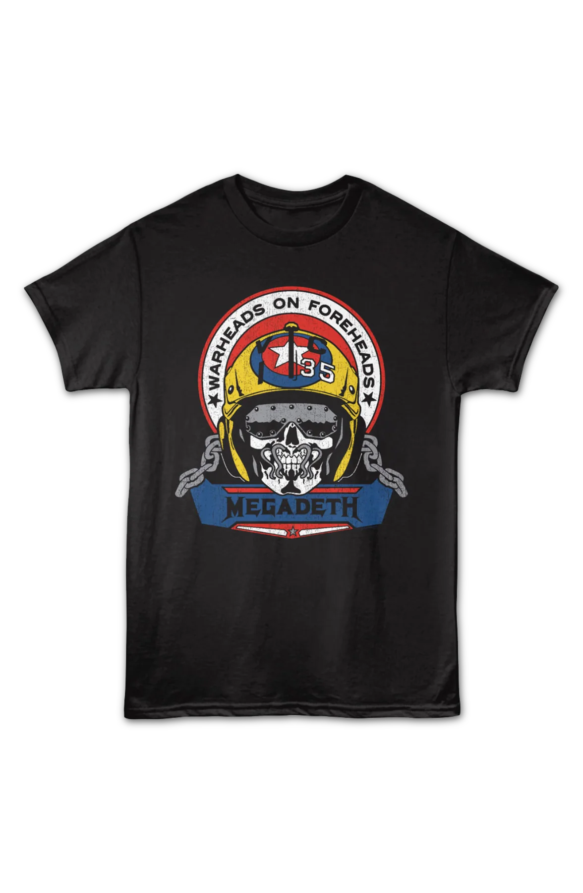 Warheads On Foreheads Megadeth T-Shirt - Image 2