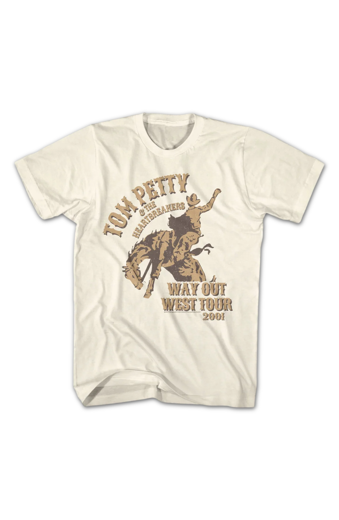 Way Out West Tour 2001 Tom Petty T-Shirt - Image 2