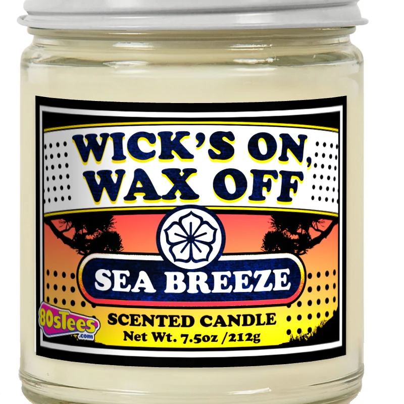Wick's On Wax Off Sea Breeze Scented Karate Kid Candle
