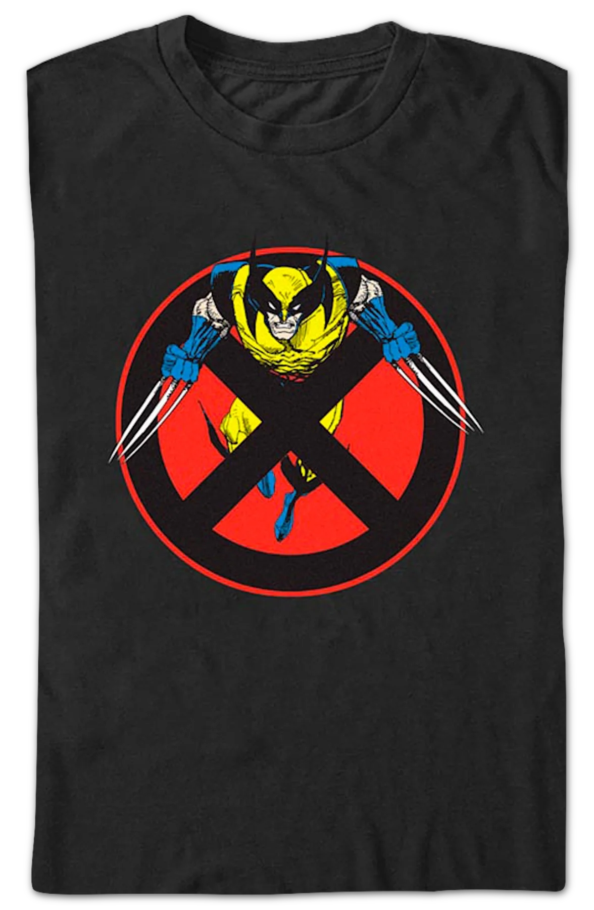 Wolverine X-Men Logo Marvel Comics T-Shirt - Image 2