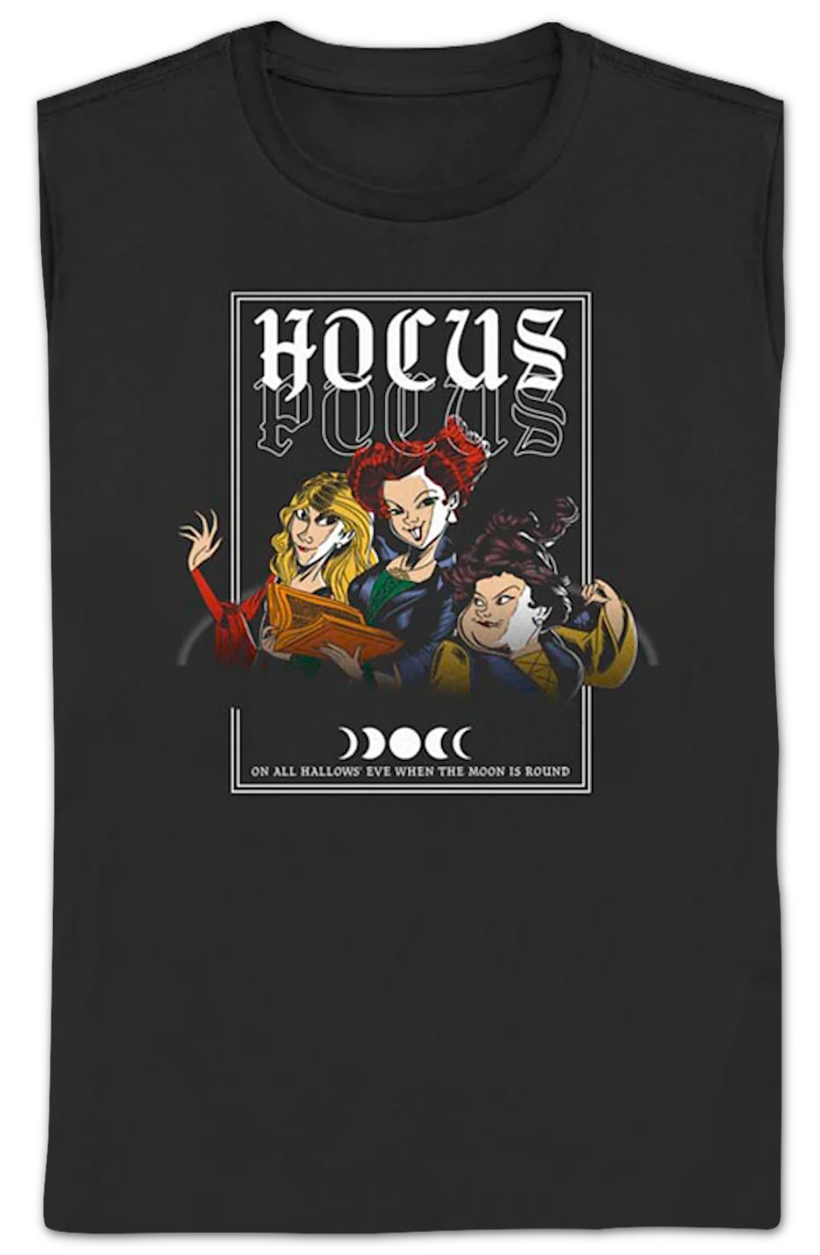 Womens All Hallows Eve Hocus Pocus Shirt - Image 2