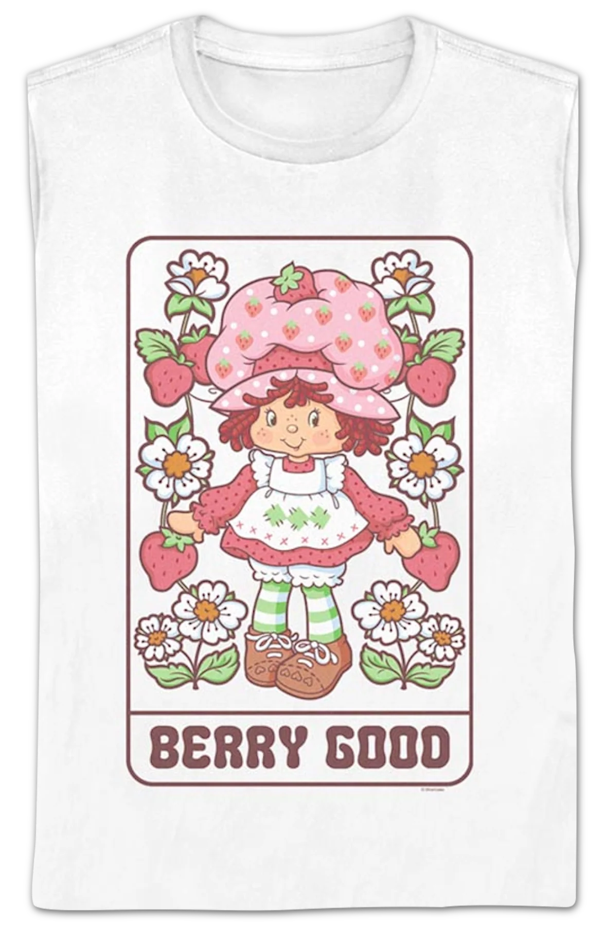 Womens Berry Good Strawberry Shortcake Shirt - Image 2