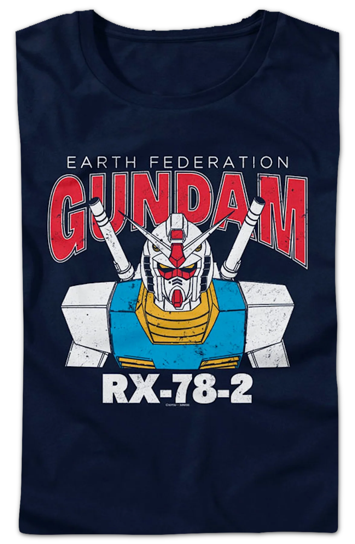Womens Blue Earth Federation Gundam Shirt - Image 2