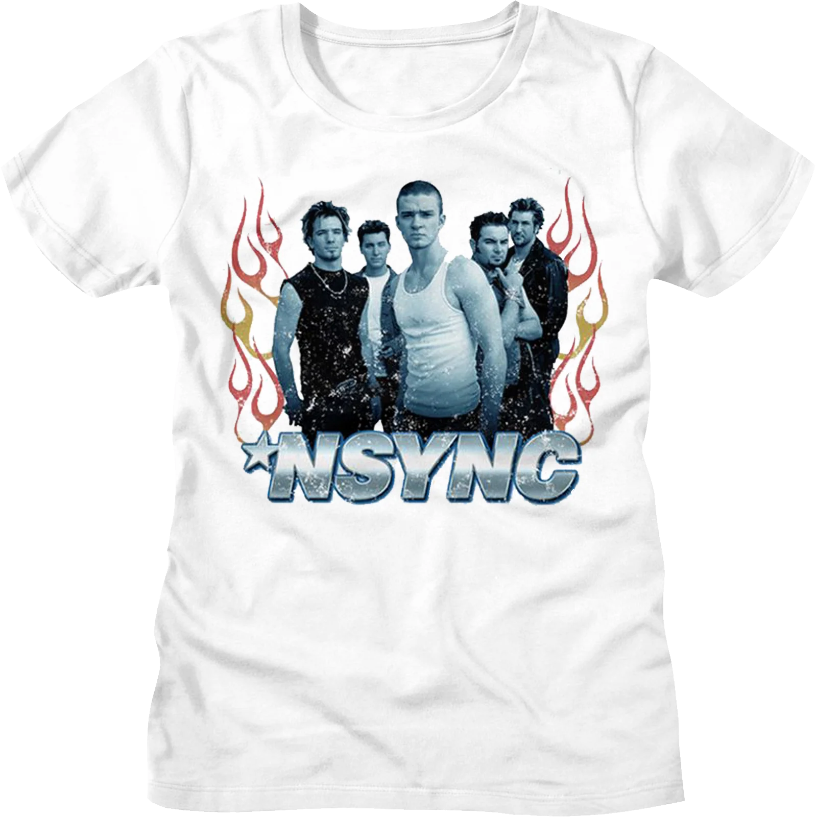 Womens Flames NSYNC Shirt