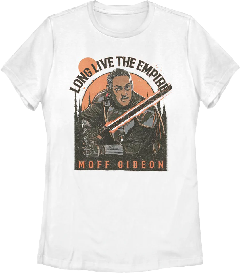 Womens Gideon Long Live The Empire Mandalorian Star Wars Shirt