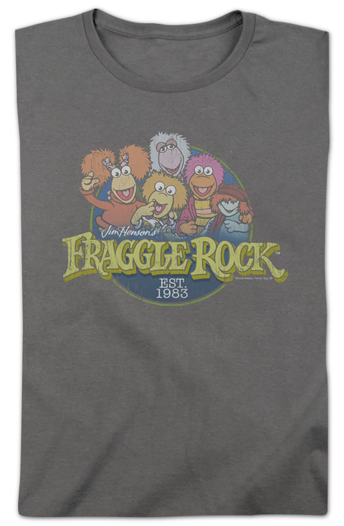 Womens Group Photo Fraggle Rock Shirt - Image 2