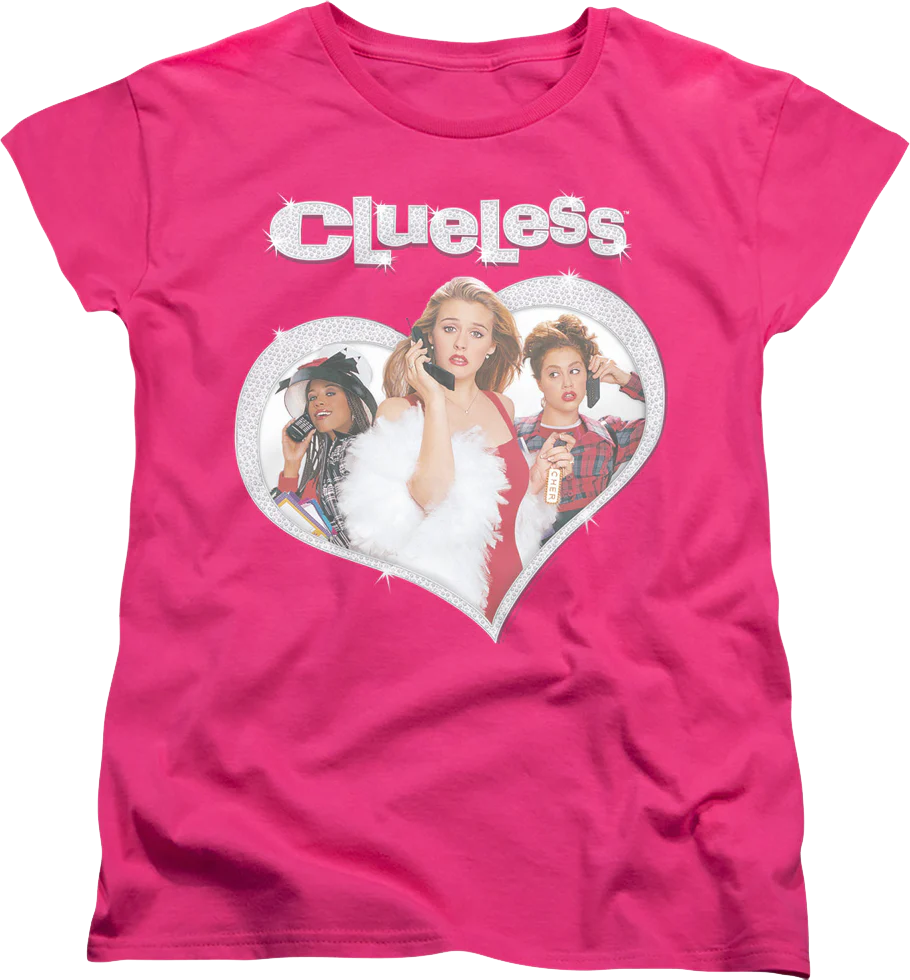 Womens Heart Clueless Shirt