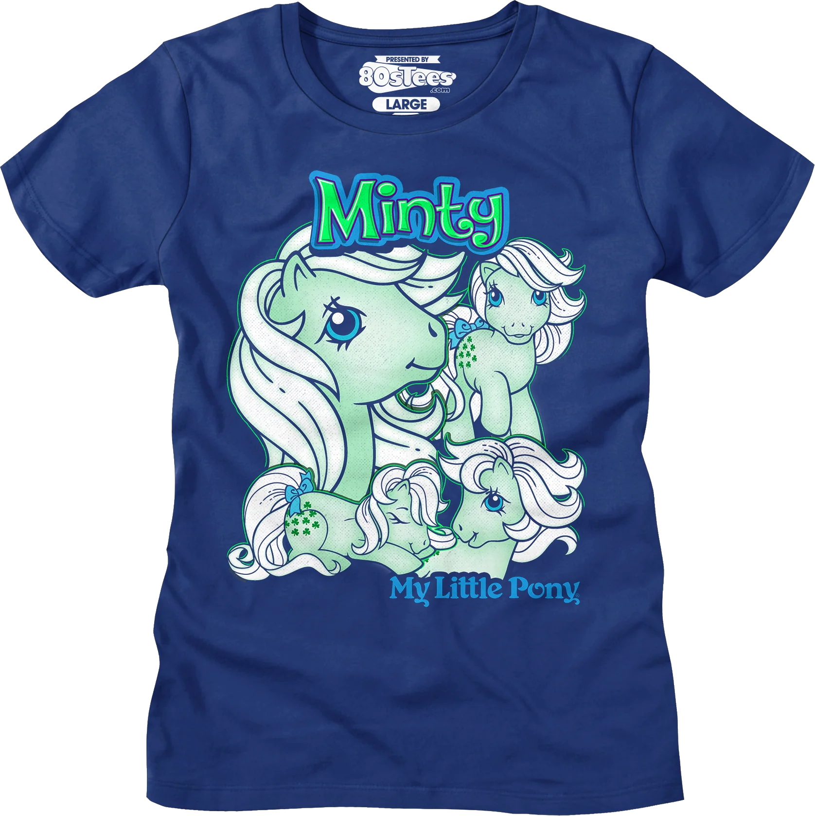 Womens Minty Collage My Little Pony Shirt - Image 3