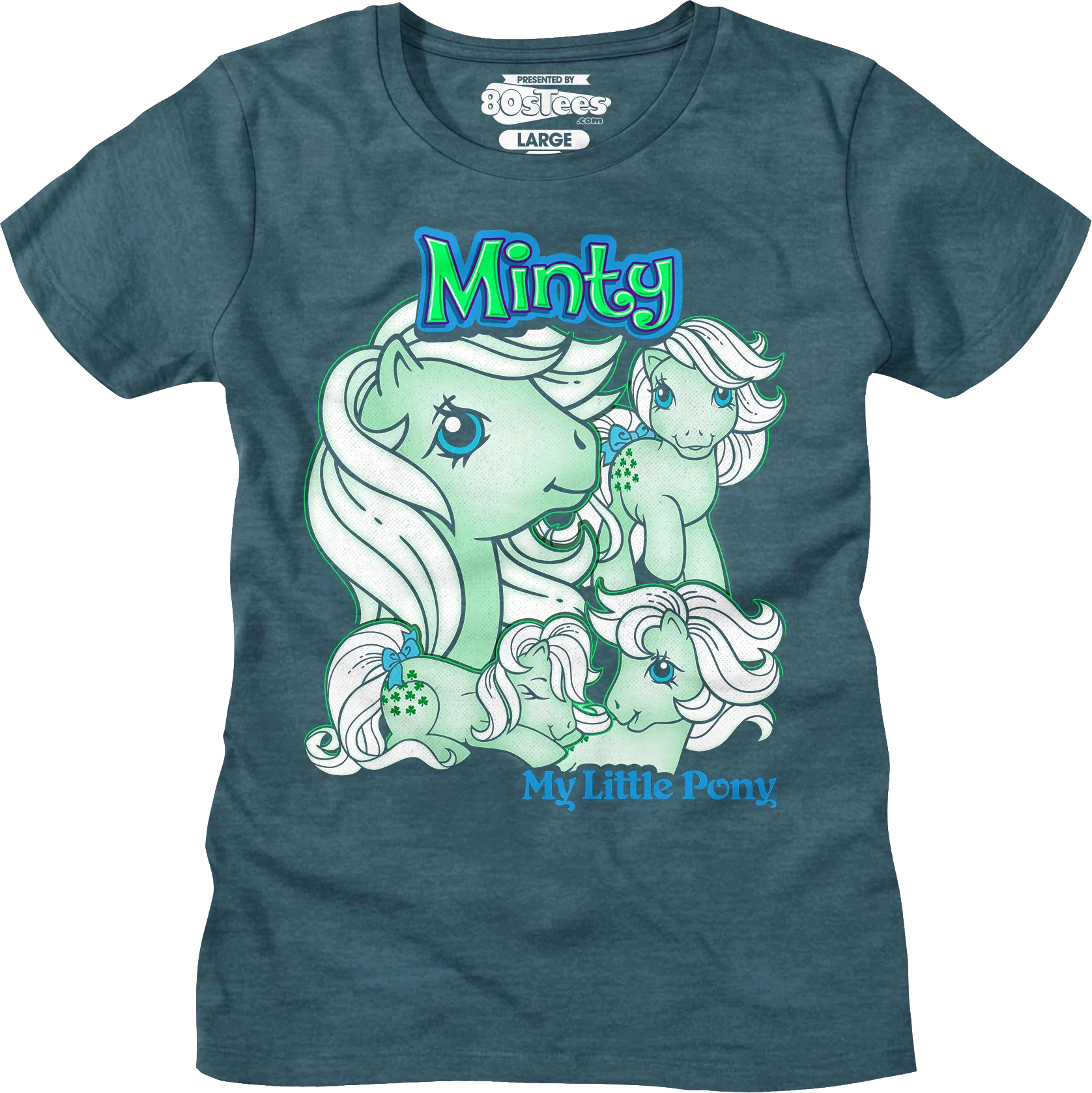 Womens Minty Collage My Little Pony Shirt - Image 4