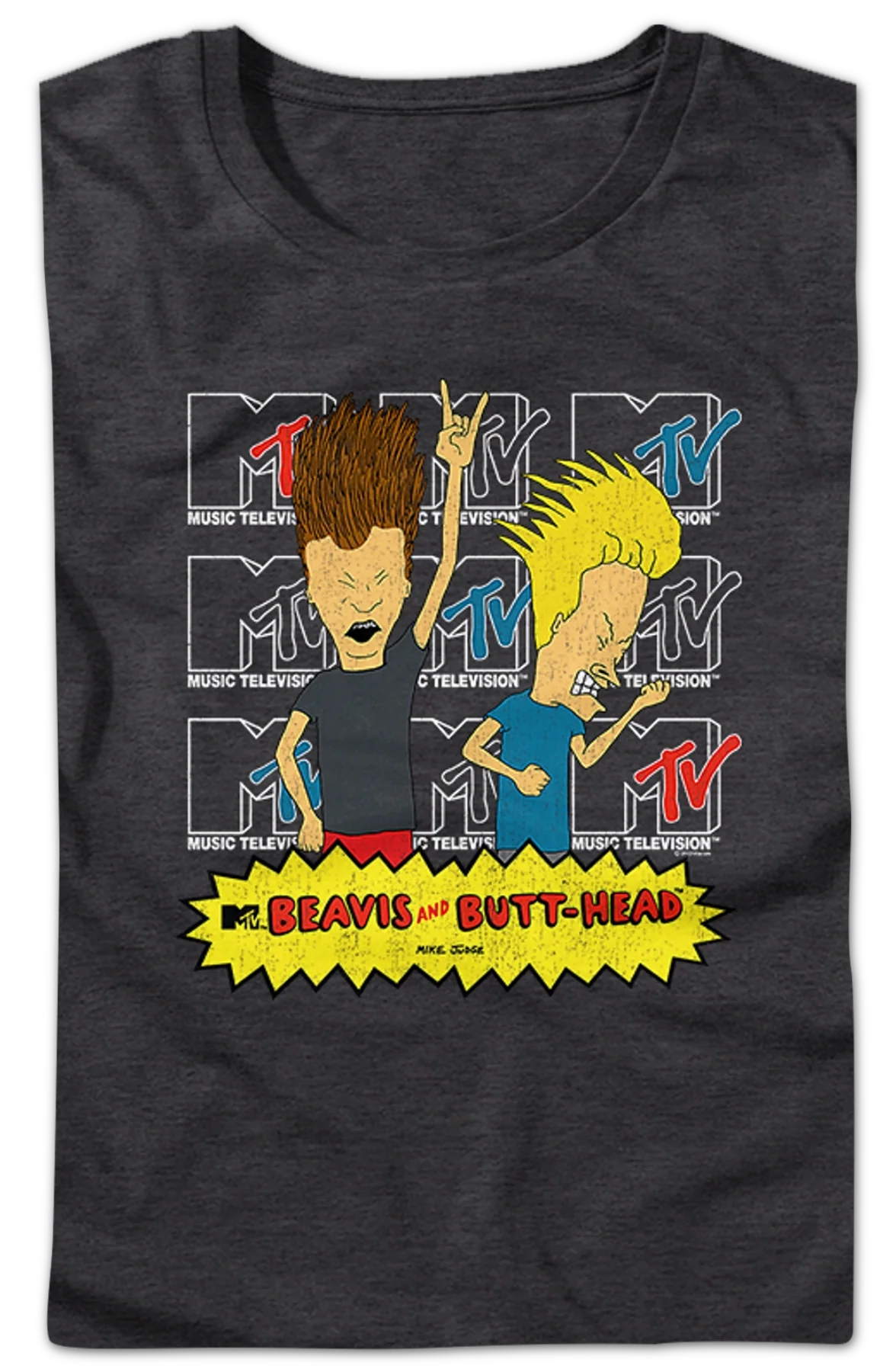 Womens MTV Logos Beavis and Butt-Head Shirt - Image 2
