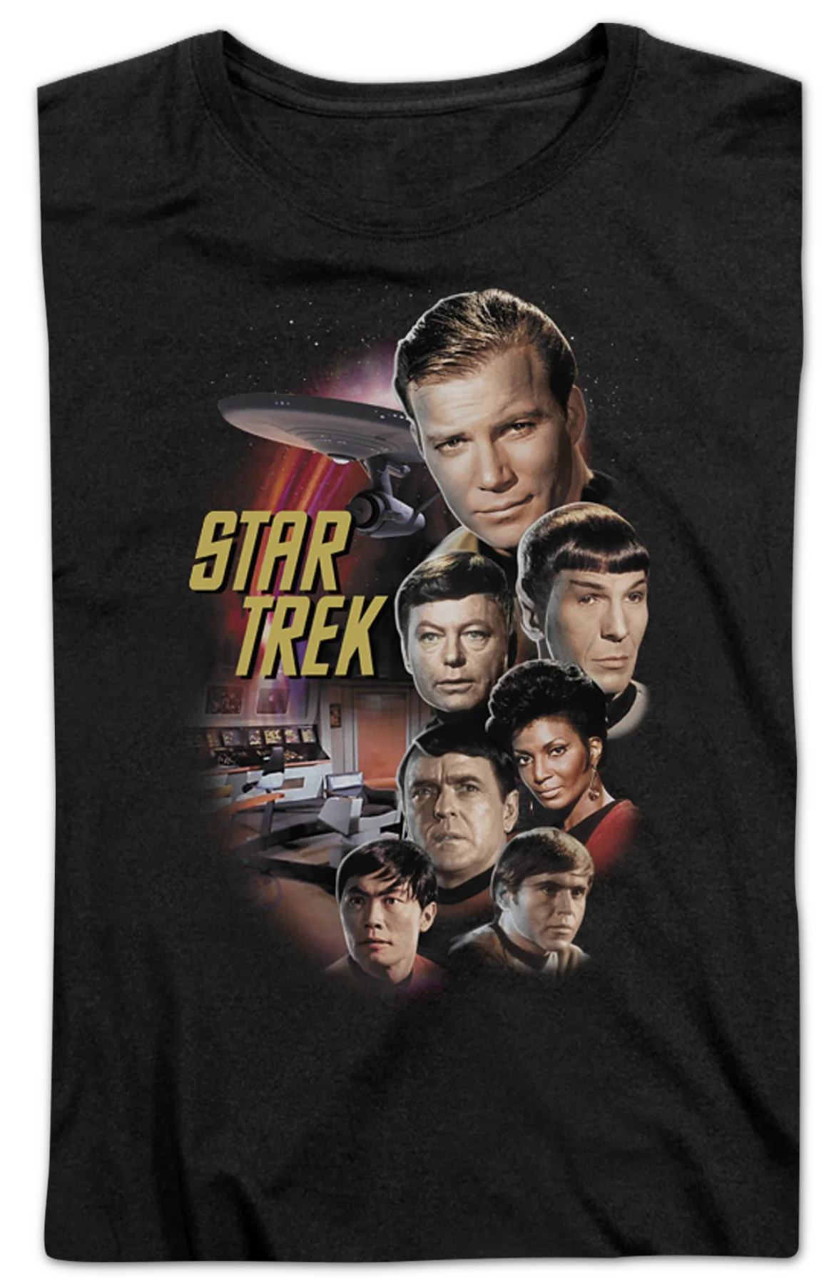 Womens Original Series Cast Star Trek Shirt - Image 2
