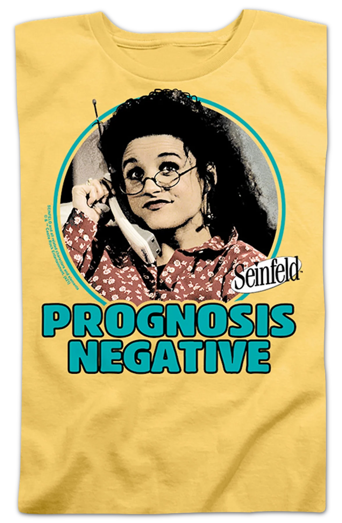 Womens Prognosis Negative Seinfeld Shirt - Image 2