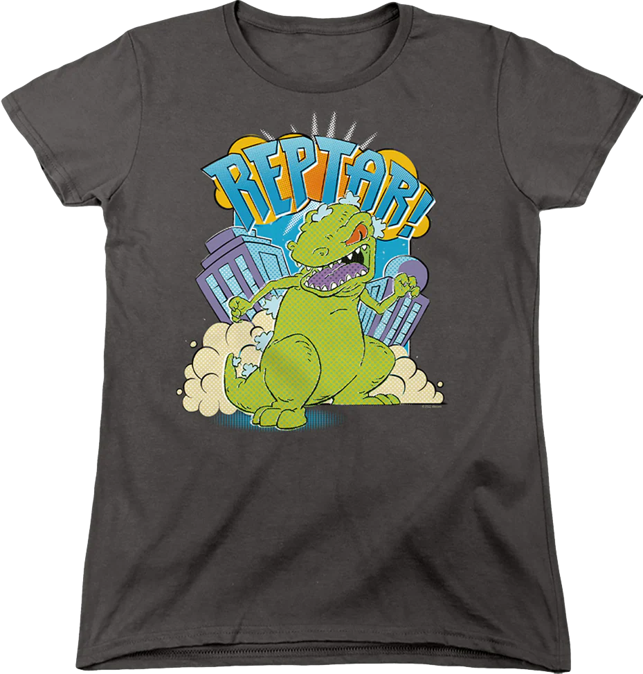 Womens Reptar Stomp Rugrats Shirt