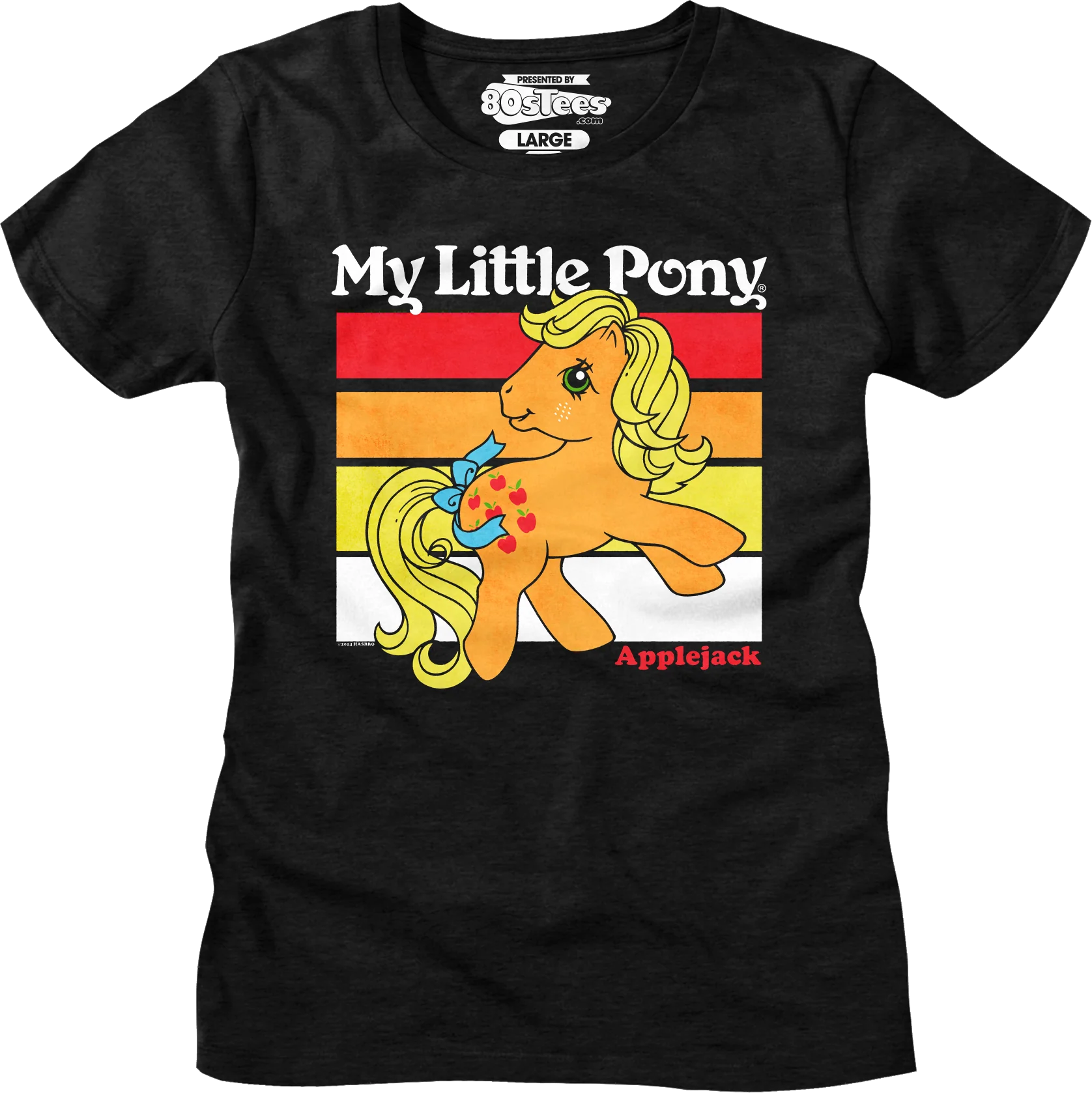 Womens Retro Applejack My Little Pony Shirt