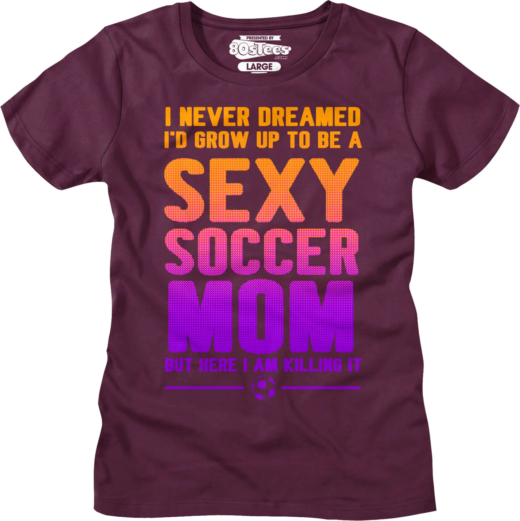 Womens Sexy Soccer Mom Shirt - Image 5
