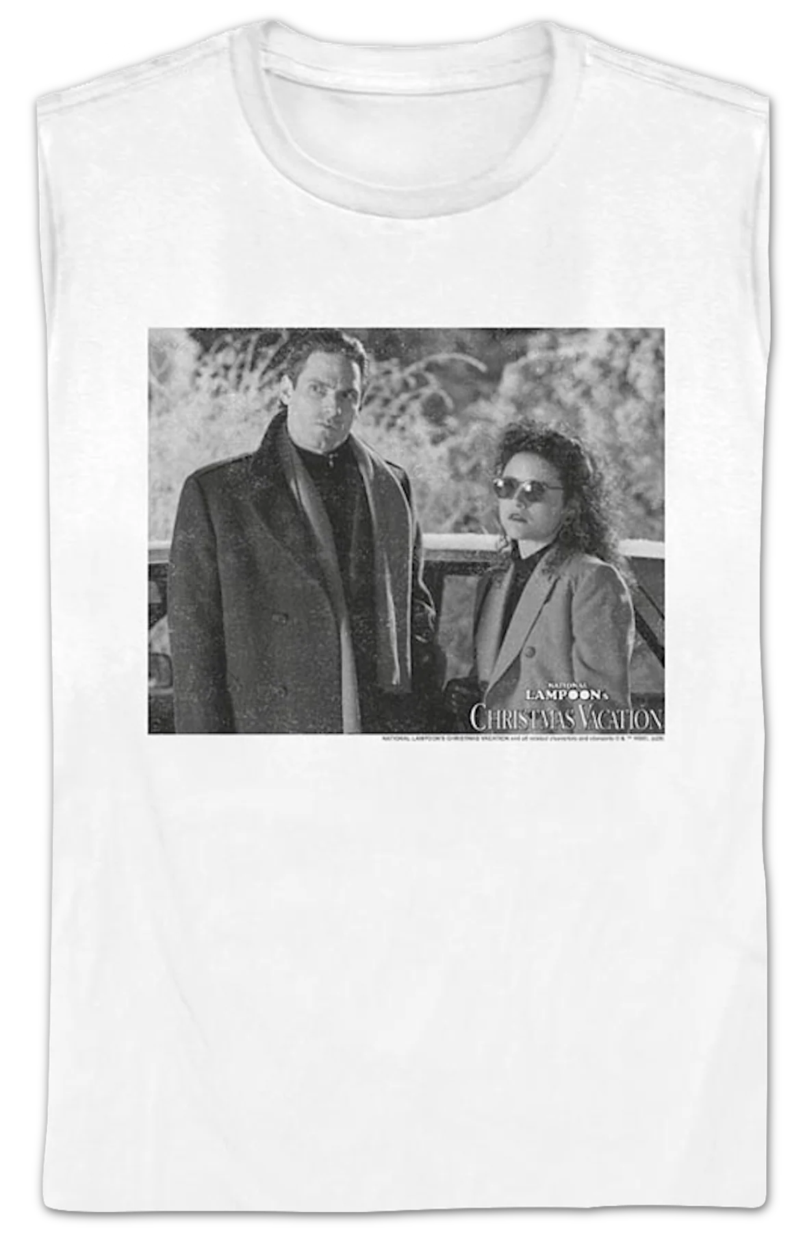 Womens Todd And Margo Photo Christmas Vacation Shirt - Image 2