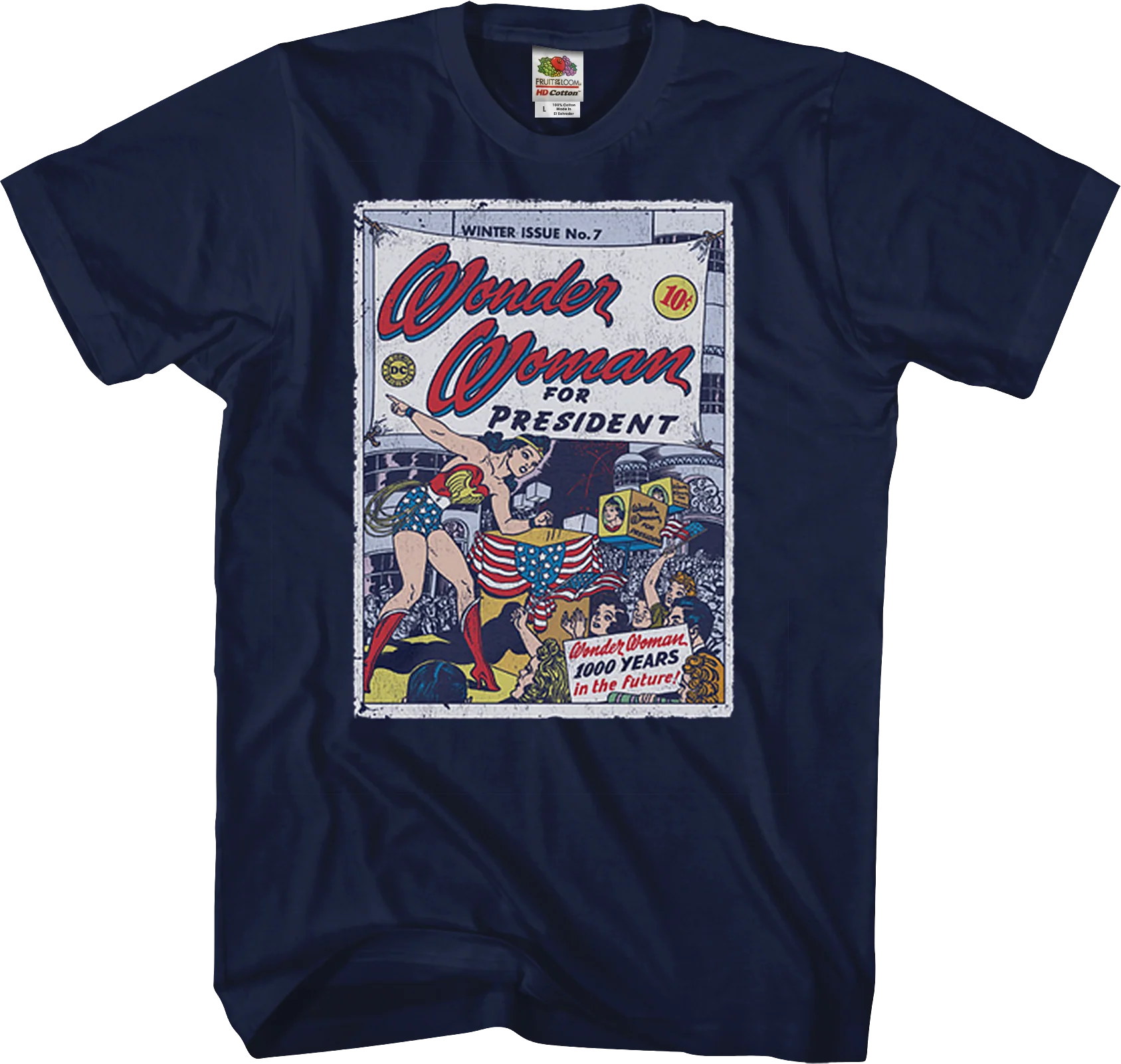 Wonder Woman For President DC Comics T-Shirt
