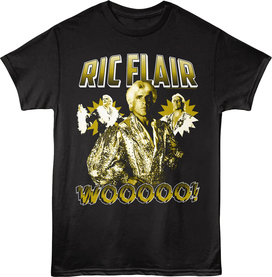 Wooooo Collage Ric Flair T-Shirt