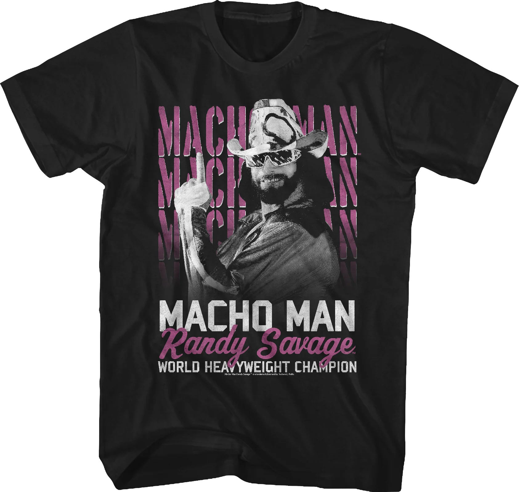 World Heavyweight Champion Macho Man Randy Savage T-Shirt
