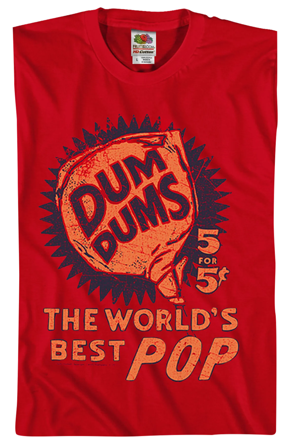 World's Best Pop Dum-Dums T-Shirt - Image 2