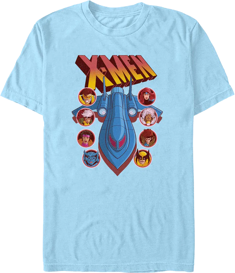 X-Men Blackbird Marvel Comics T-Shirt