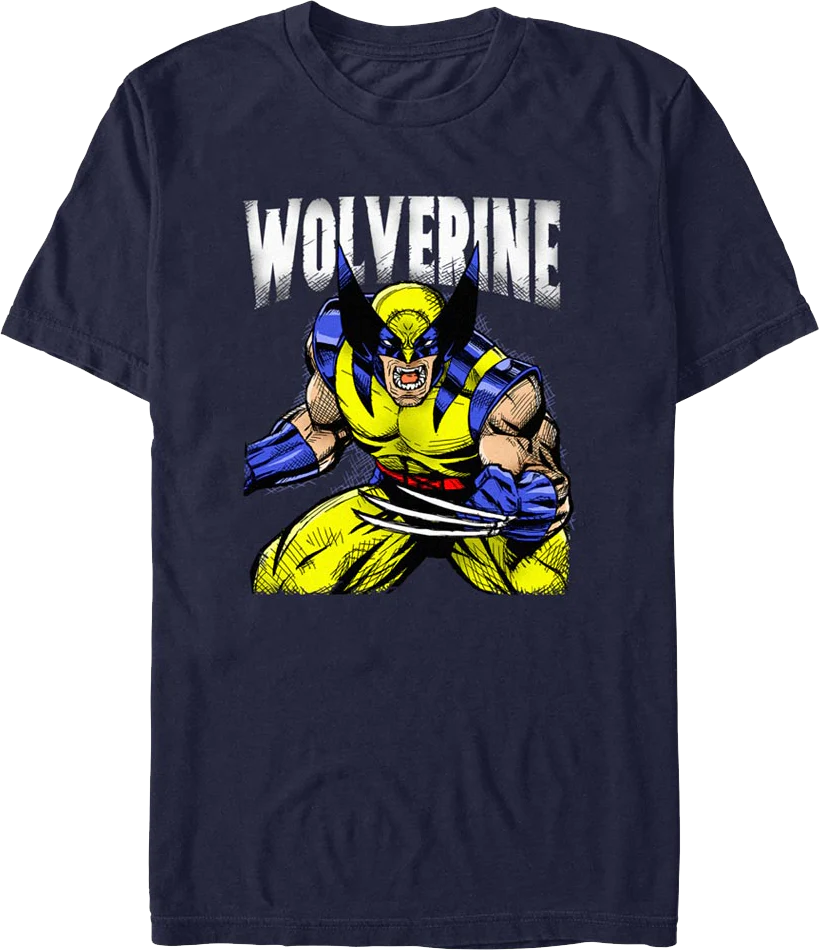 X-Men Wolverine Marvel Comics T-Shirt