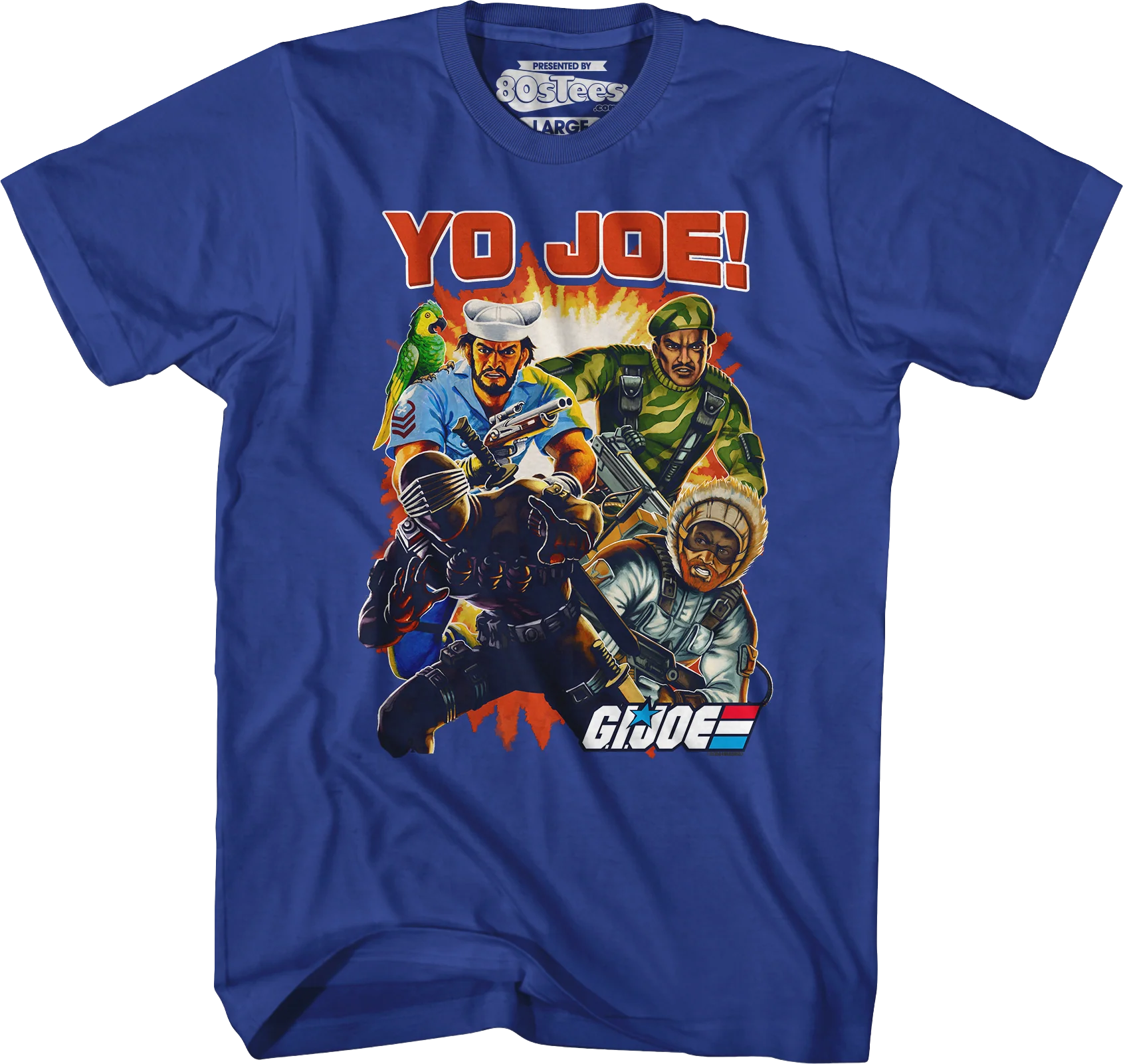 Yo Joe Collage GI Joe T-Shirt - Image 3