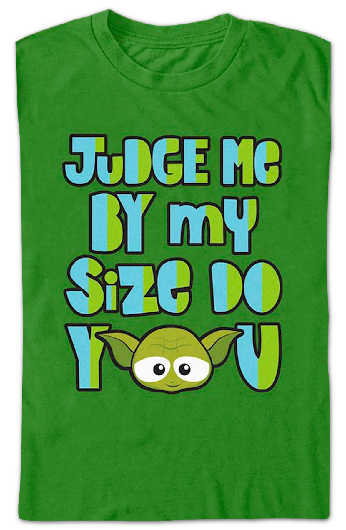 Yoda Judge Me By My Size Star Wars T-Shirt - Image 2
