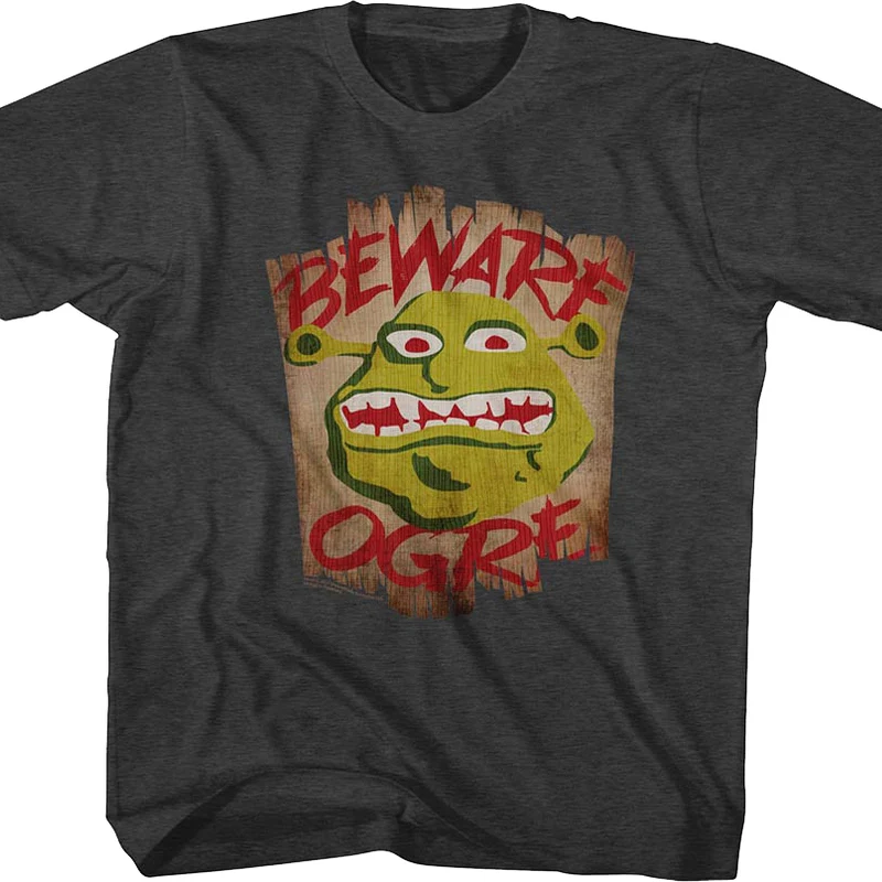 Youth Beware Ogre Shrek Shirt