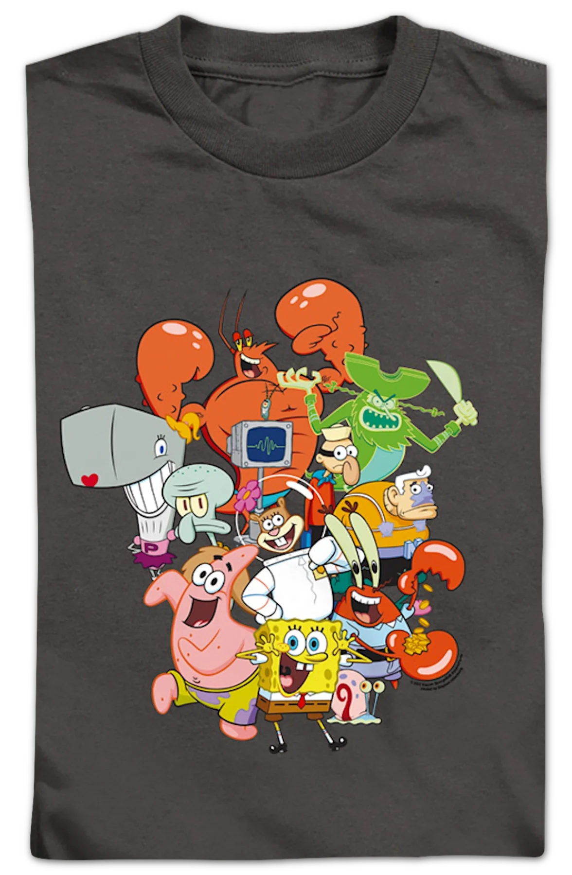 Youth Cast Photo SpongeBob SquarePants Shirt - Image 2