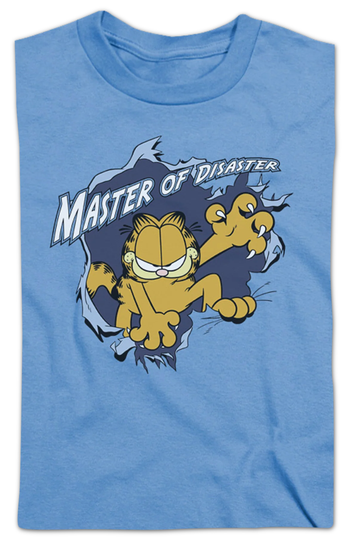 Youth Master Of Disaster Garfield Shirt - Image 2